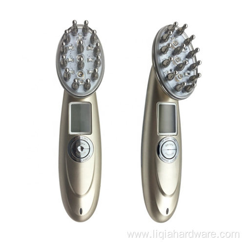 Portable red light hair growth laser massage comb